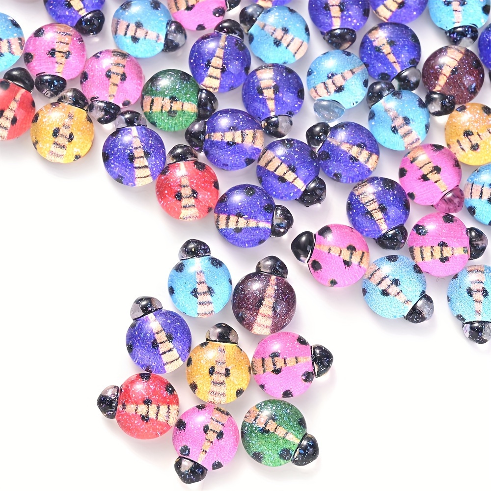 Art Craft Ladybug - iYOE แพ็ค 50 ชิ้น ขนาด 6x8