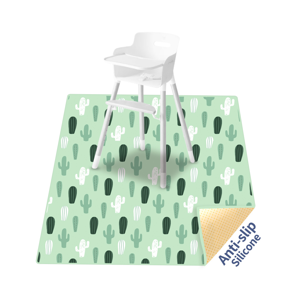 Art Craft 2 Year Olds - HappyFlute Splatสําหรับภายใต้เก้าอี้สูง/ศิลปะ/งานฝีมือล้างทําความสะอาดได้กันน้ําAnti-Slipชั้นSplash Matแบบพกพาเด็กเล่นmat