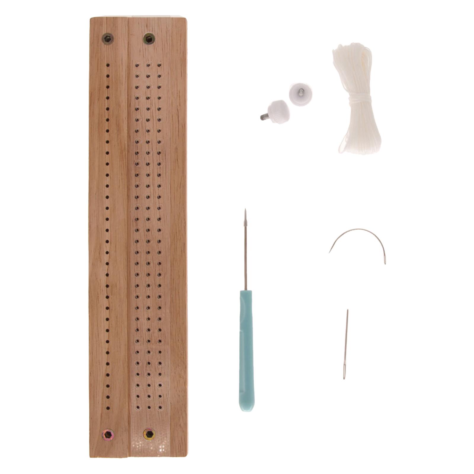 Bookbinding Supply Kit - ชุดอุปกรณ์เย็บเล่มหนังสือสำหรับสำนักงานและบ้าน พร้อมเข็มตรงและเข็มโค้ง คู่มือสำหรับนักวางแผน งานสมุดภาพ อุปกรณ์เย็บเล่มหนังสือสำหรับผู้เริ่มต้น