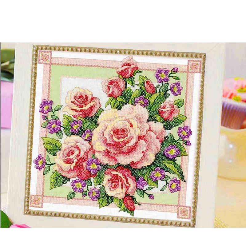 Art Craft And Cloth - ชุดเย็บปักถักร้อย HC239 ชุดปักครอสติช ชุดเย็บปักถักร้อยแบบครบชุด งานฝีมือและงานอดิเรก งานเย็บปักถักร้อย