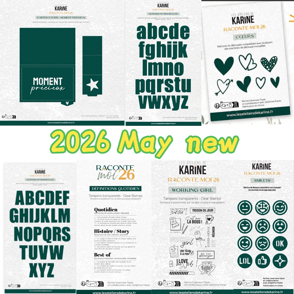 Stencil Cutting Plotter - แม่พิมพ์ตัดโลหะสำหรับงาน DIY สมุดภาพ งานฝีมือ แม่พิมพ์ตัดลายฉลุ ทำอัลบั้มรูป