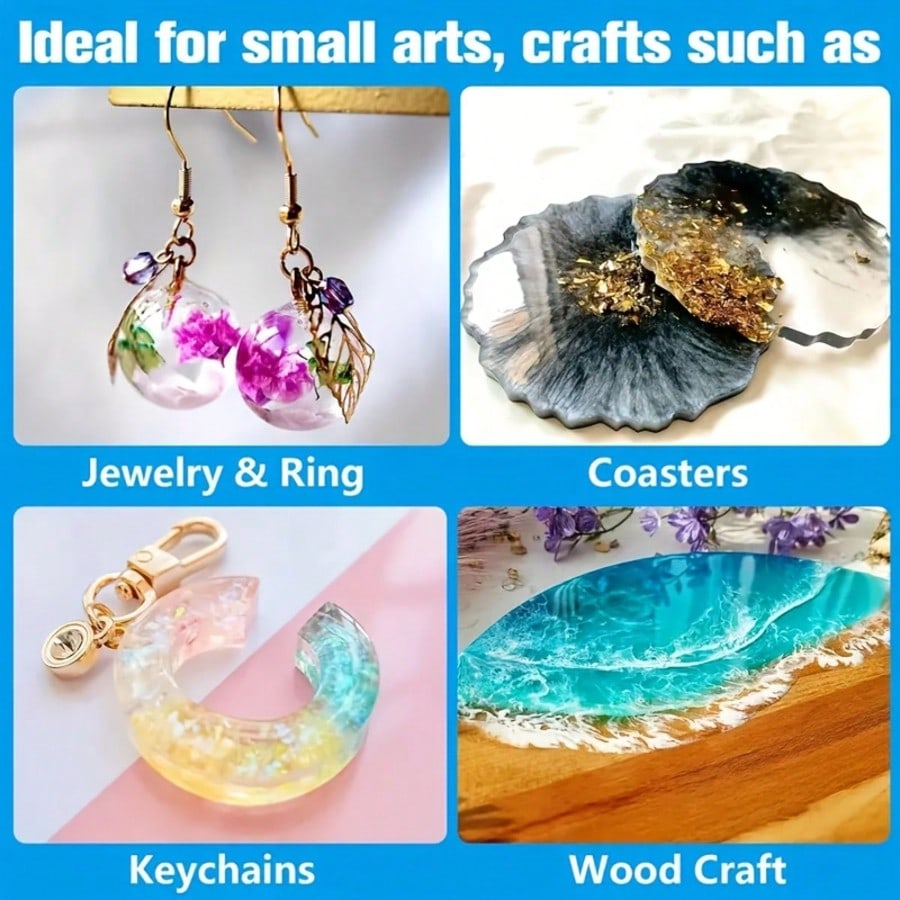 คริสตัลเคลียร์อีพ็อกซี่เรซิน ช - Art Craft Things บทวิจารณ์และราคา