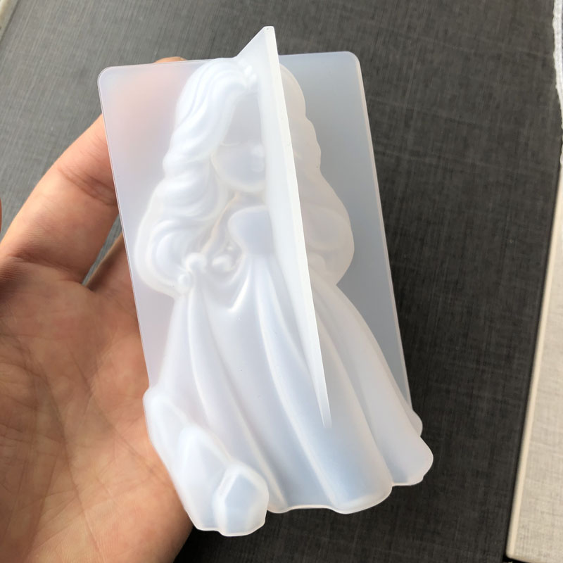 3D น่ารักเจ้าหญิงซิลิโคนเทียนแ - Art Craft Things บทวิจารณ์และราคา