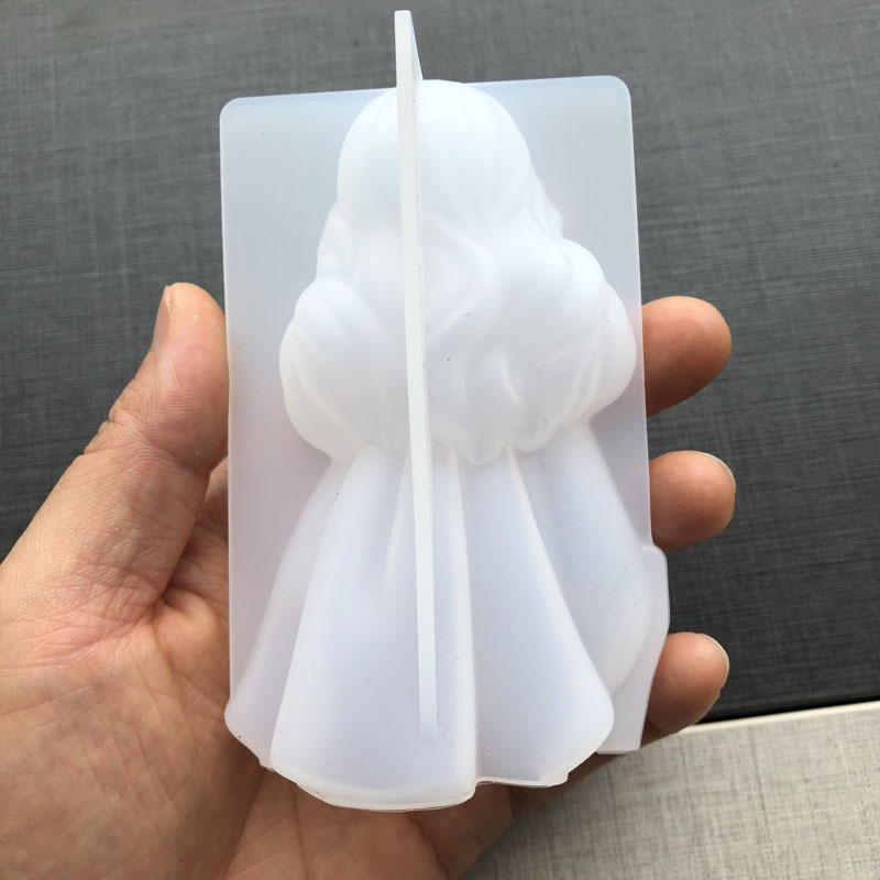 3D น่ารักเจ้าหญิงซิลิโคนเทียนแ - Art Craft Things บทวิจารณ์และราคา