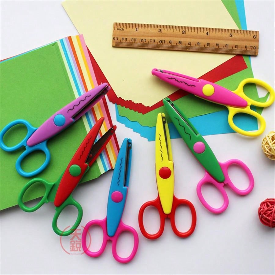 กรรไกรนิรภัยสำหรับเด็กหลากหลาย - Art Craft Kindergarten บทวิจารณ์และราคา