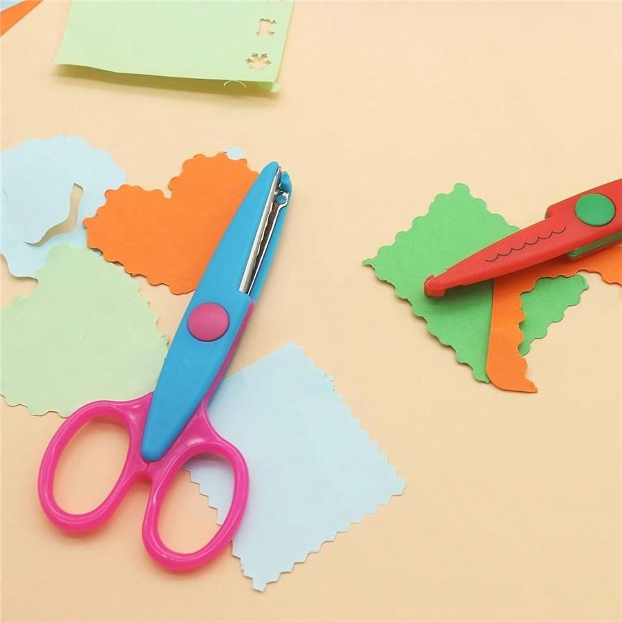 กรรไกรนิรภัยสำหรับเด็กหลากหลาย - Art Craft Kindergarten บทวิจารณ์และราคา