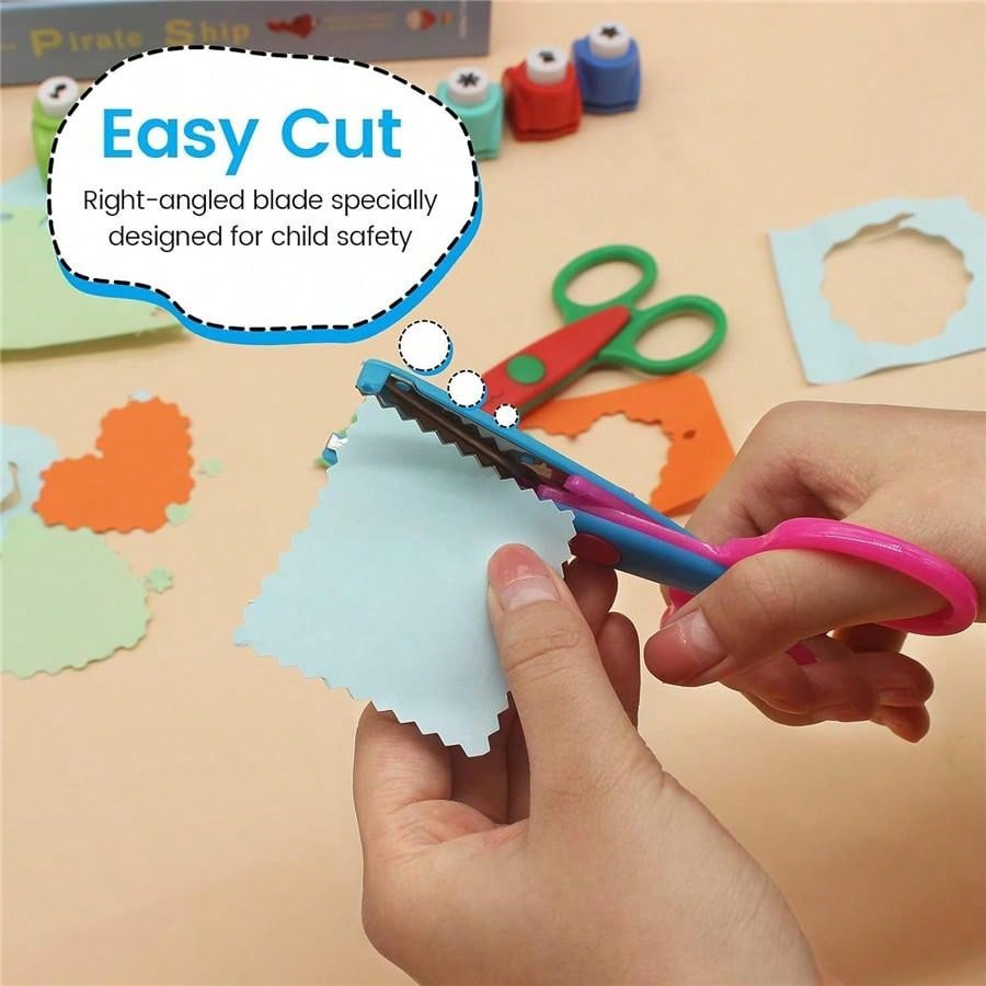 กรรไกรนิรภัยสำหรับเด็กหลากหลาย - Art Craft Kindergarten บทวิจารณ์และราคา