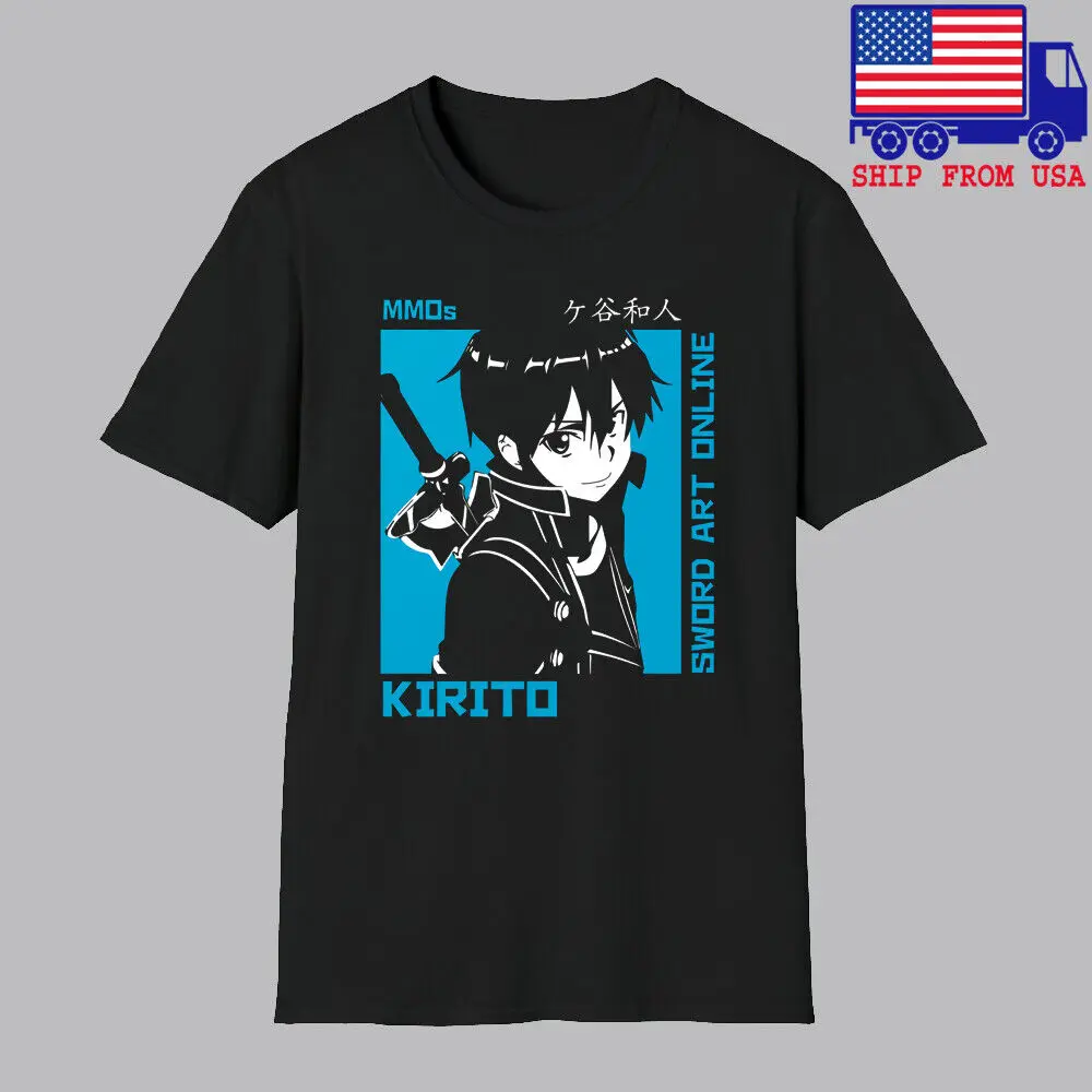 เสื้อยืดสีดำผู้ชายดาบศิลปะออนไ - Art Craft Online บทวิจารณ์และราคา