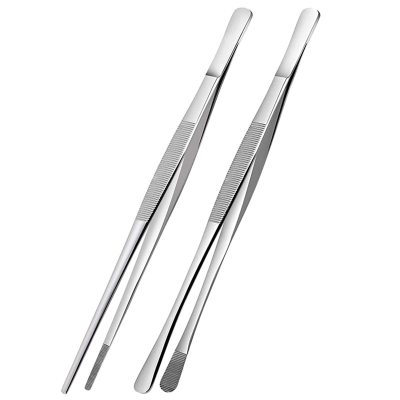 2Pcs ครัว12นิ้วที่หนีบอาหาร,สแ - Eco Art Craft บทวิจารณ์และราคา