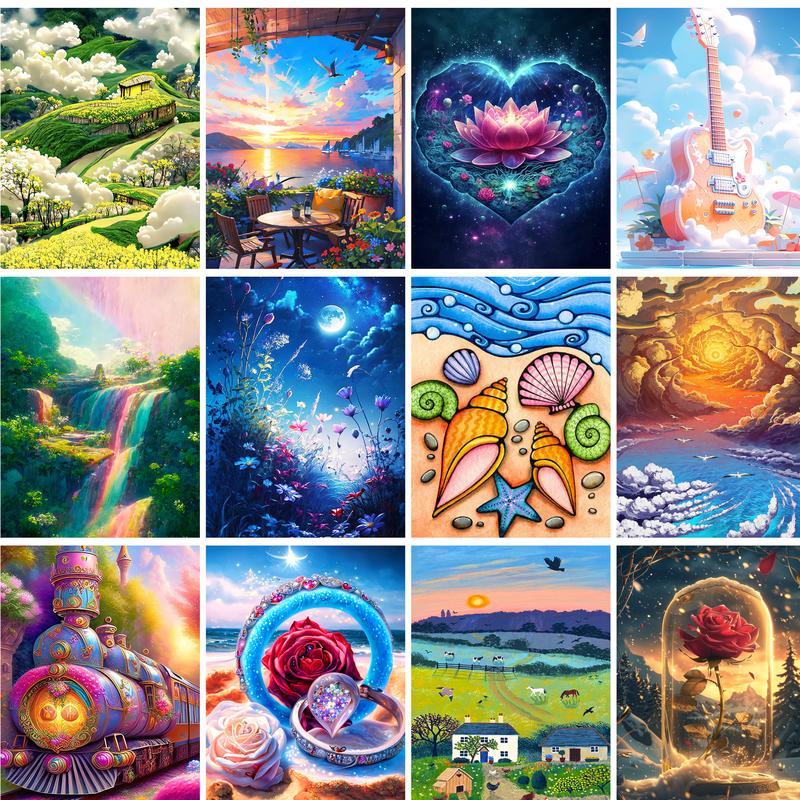 ภาพวาด gatyztory โดยตัวเลขชุดง - Art Craft Picture บทวิจารณ์และราคา
