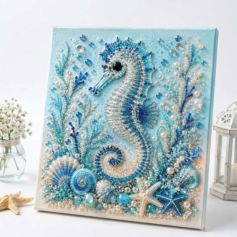 ชุดงานฝีมือไข่มุกธีมมหาสมุทร D - Art Craft Things บทวิจารณ์และราคา