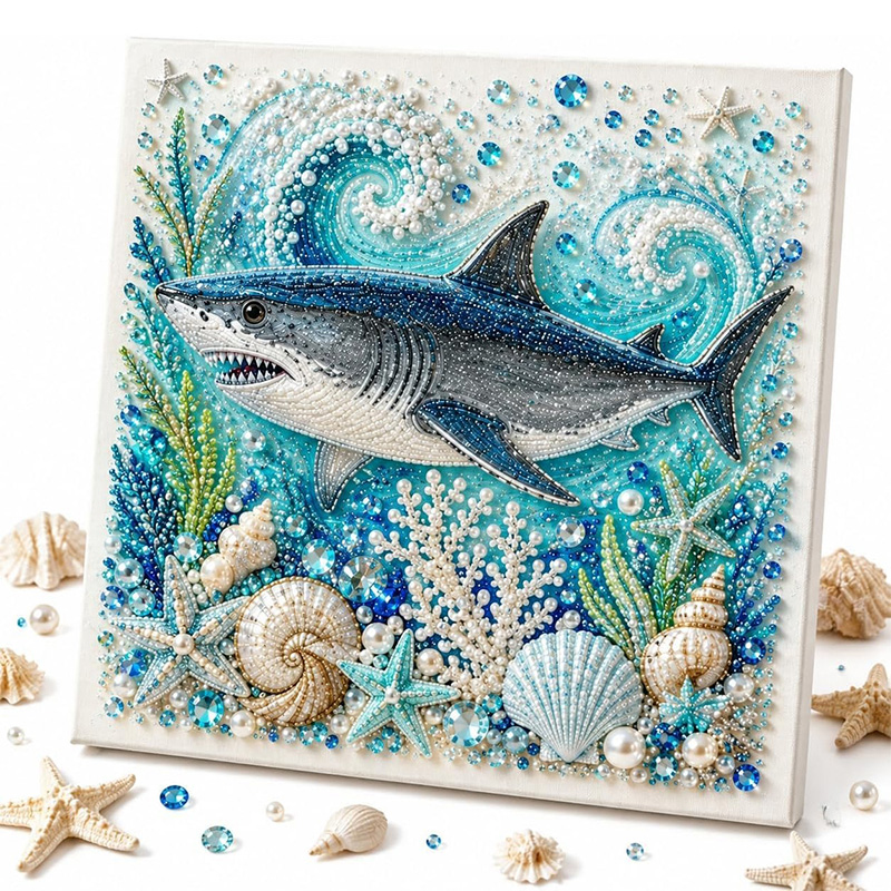 ชุดงานฝีมือไข่มุกธีมมหาสมุทร D - Art Craft Things บทวิจารณ์และราคา