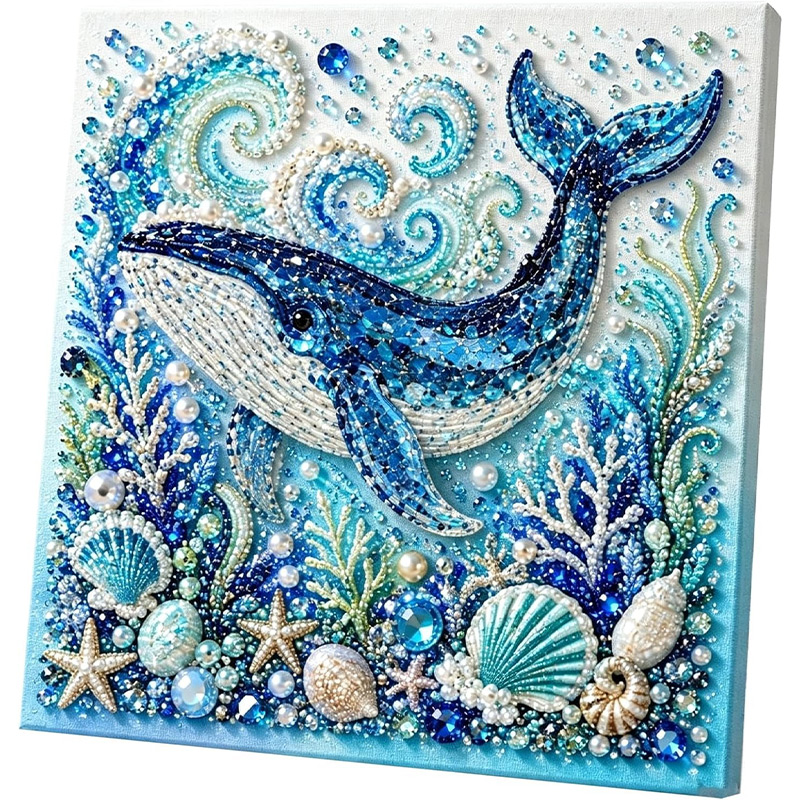 ชุดงานฝีมือไข่มุกธีมมหาสมุทร D - Art Craft Things บทวิจารณ์และราคา