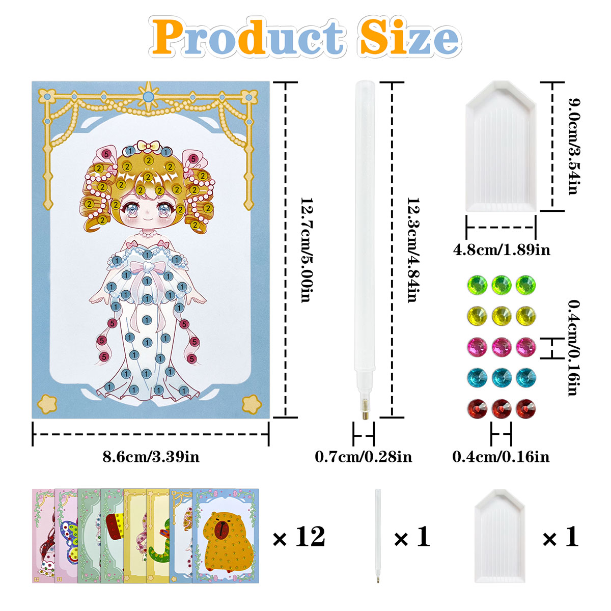 ชุดอุปกรณ์งานฝีมือ DIY 16 ชิ้น - Art And Craft Numbers บทวิจารณ์และราคา