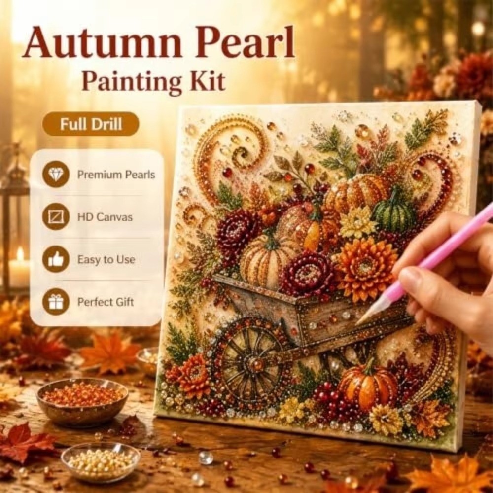 ชุดอุปกรณ์เพ้นท์เพชรไข่มุกระยิ - Art And Craft Autumn บทวิจารณ์และราคา