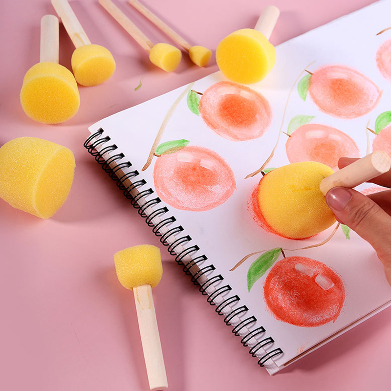 ชุดแปรงฟองน้ำสำหรับวาดภาพหลากห - Art Craft School บทวิจารณ์และราคา