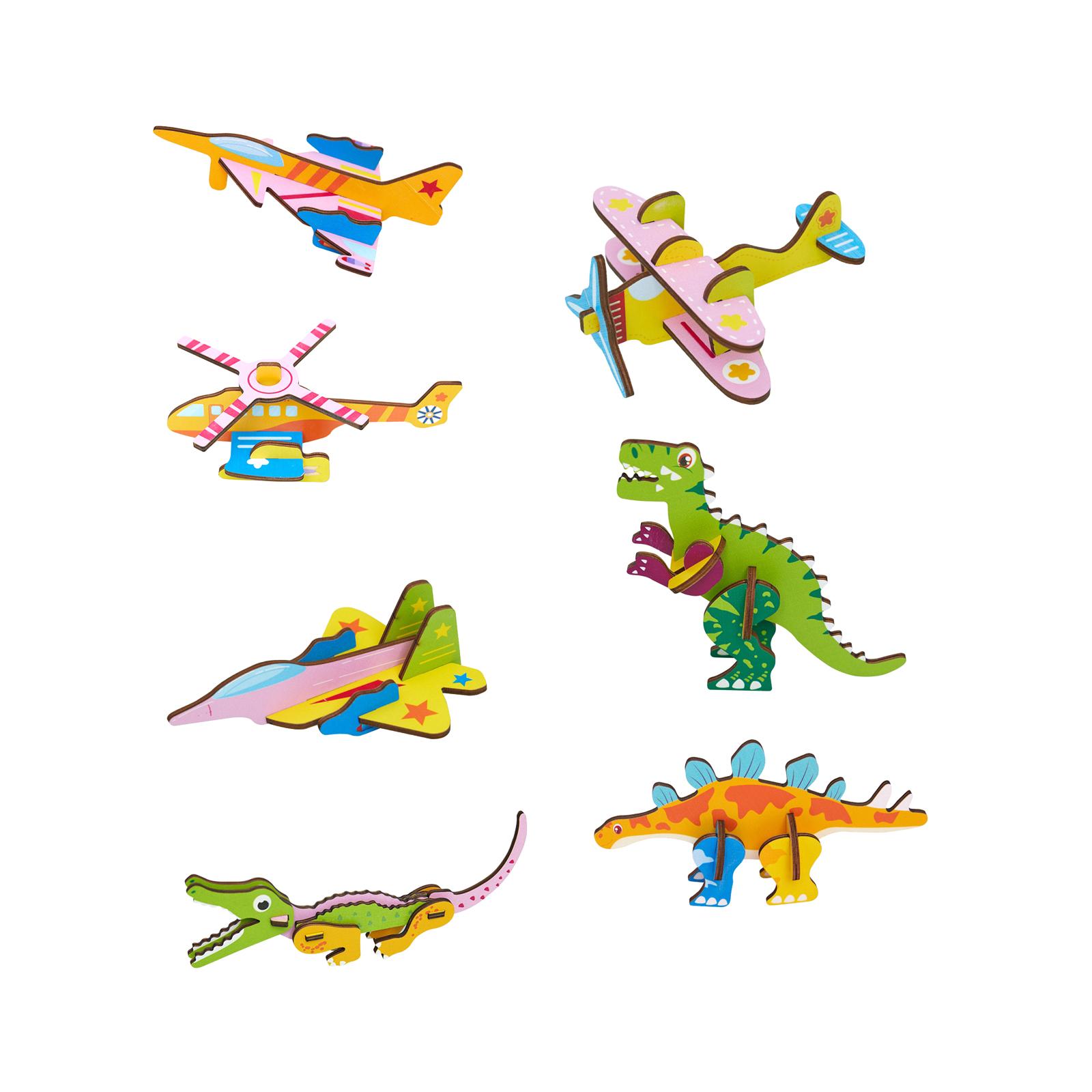 ปริศนาไม้การ์ตูน 3 มิติ, งานฝี - Art Craft Kindergarten บทวิจารณ์และราคา