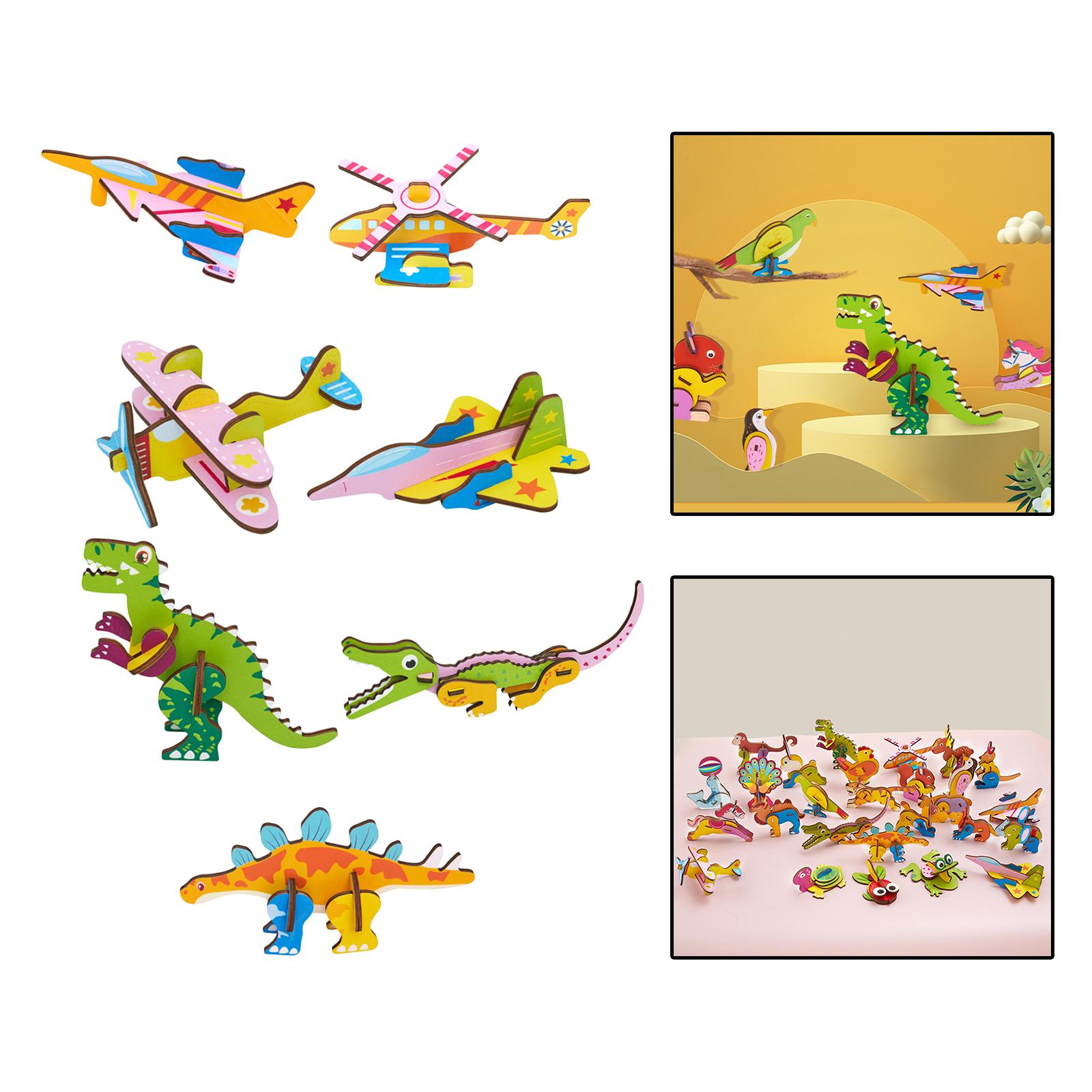 ปริศนาไม้การ์ตูน 3 มิติ, งานฝี - Art Craft Kindergarten บทวิจารณ์และราคา