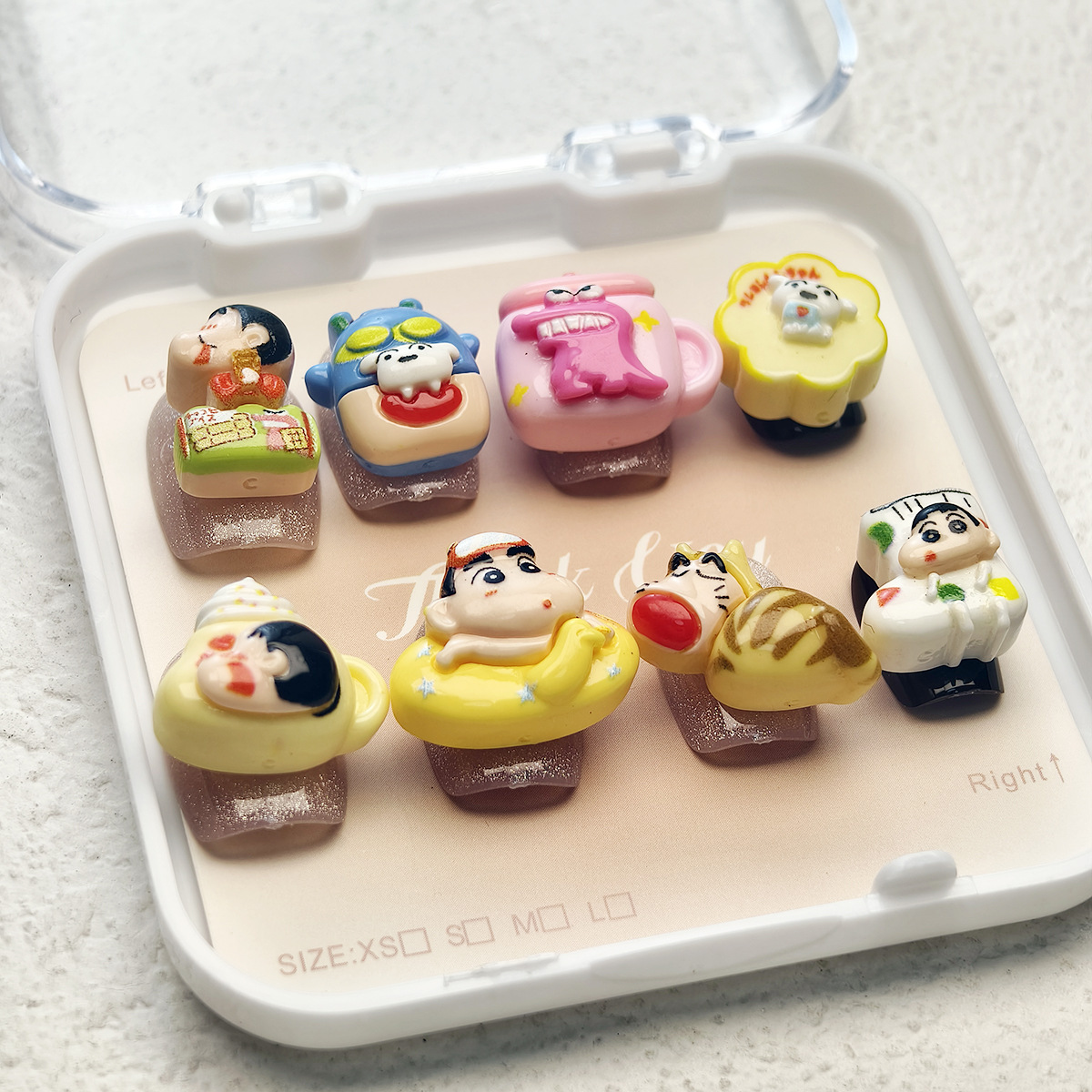 ชุดตกแต่งเล็บเรซิ่นลายชินจัง 2 - Art Craft Japan บทวิจารณ์และราคา