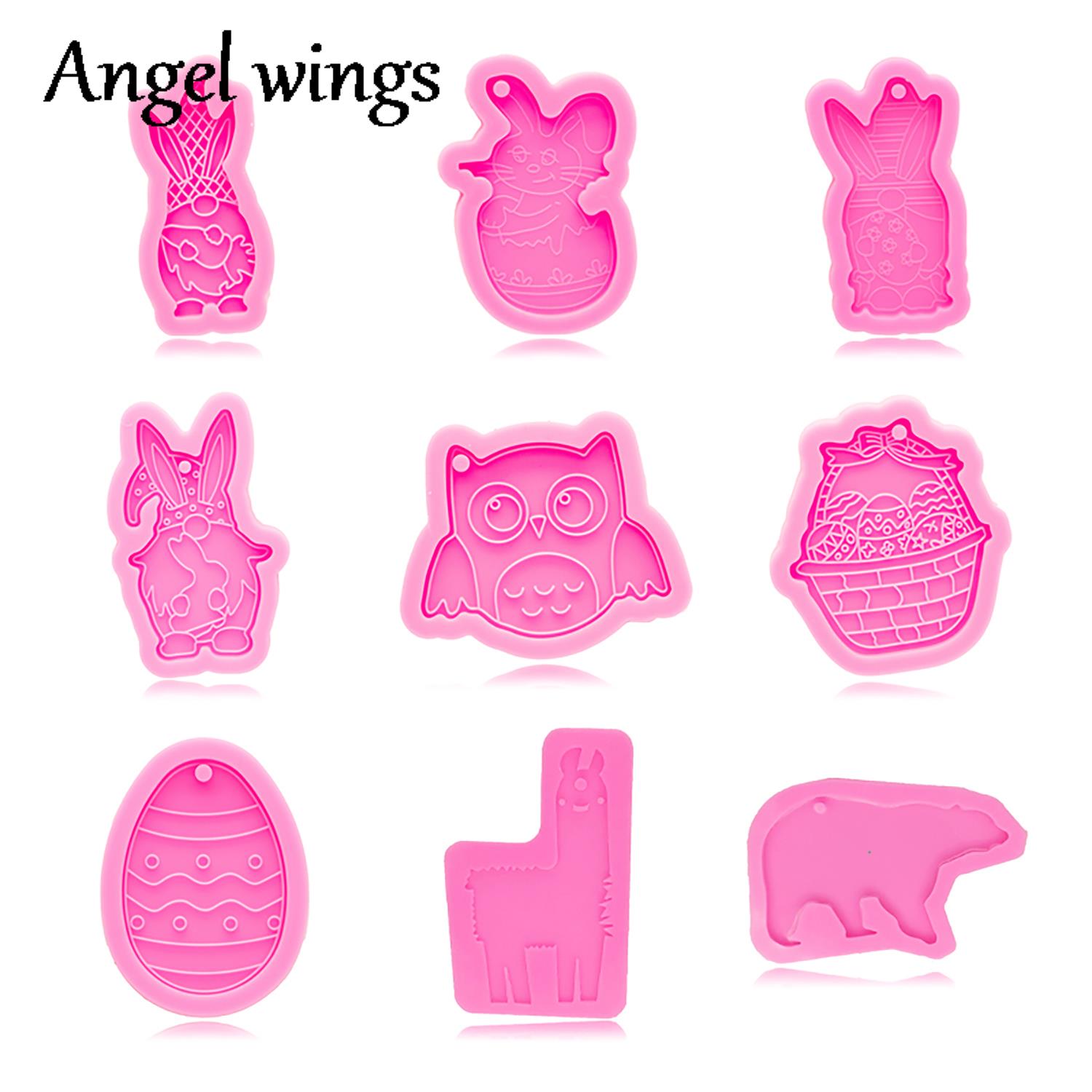 DY0943ซิลิโคน Easter Bunny/ไข่ - Eco Art Craft บทวิจารณ์และราคา