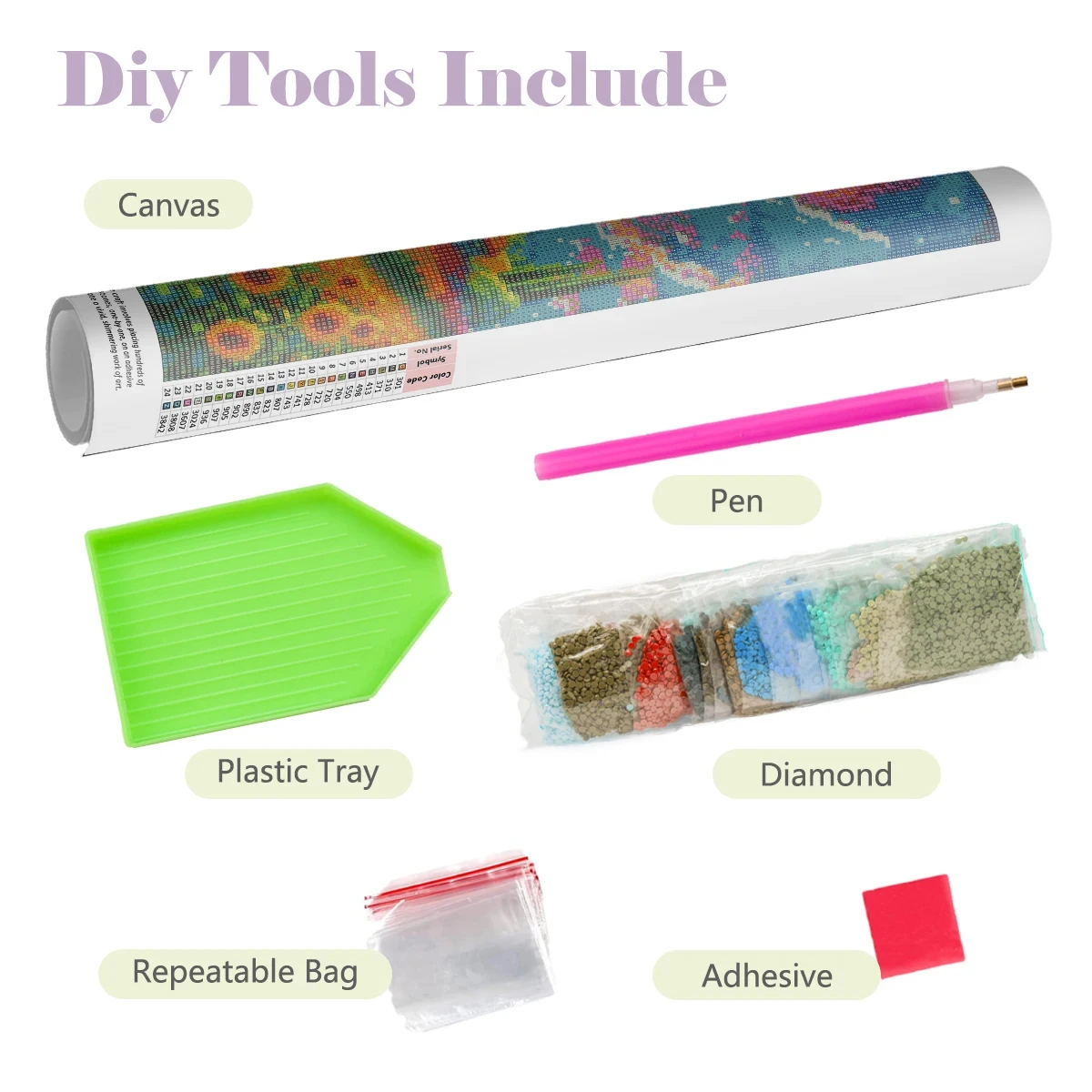 ชุดอุปกรณ์งานฝีมือเพชร 5D DIY  - Art Craft Japan บทวิจารณ์และราคา