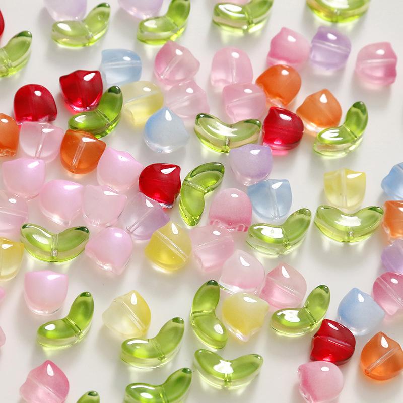 ลูกปัดแก้วลายดอกไม้ 30 ชิ้น หล - Art Craft Project บทวิจารณ์และราคา