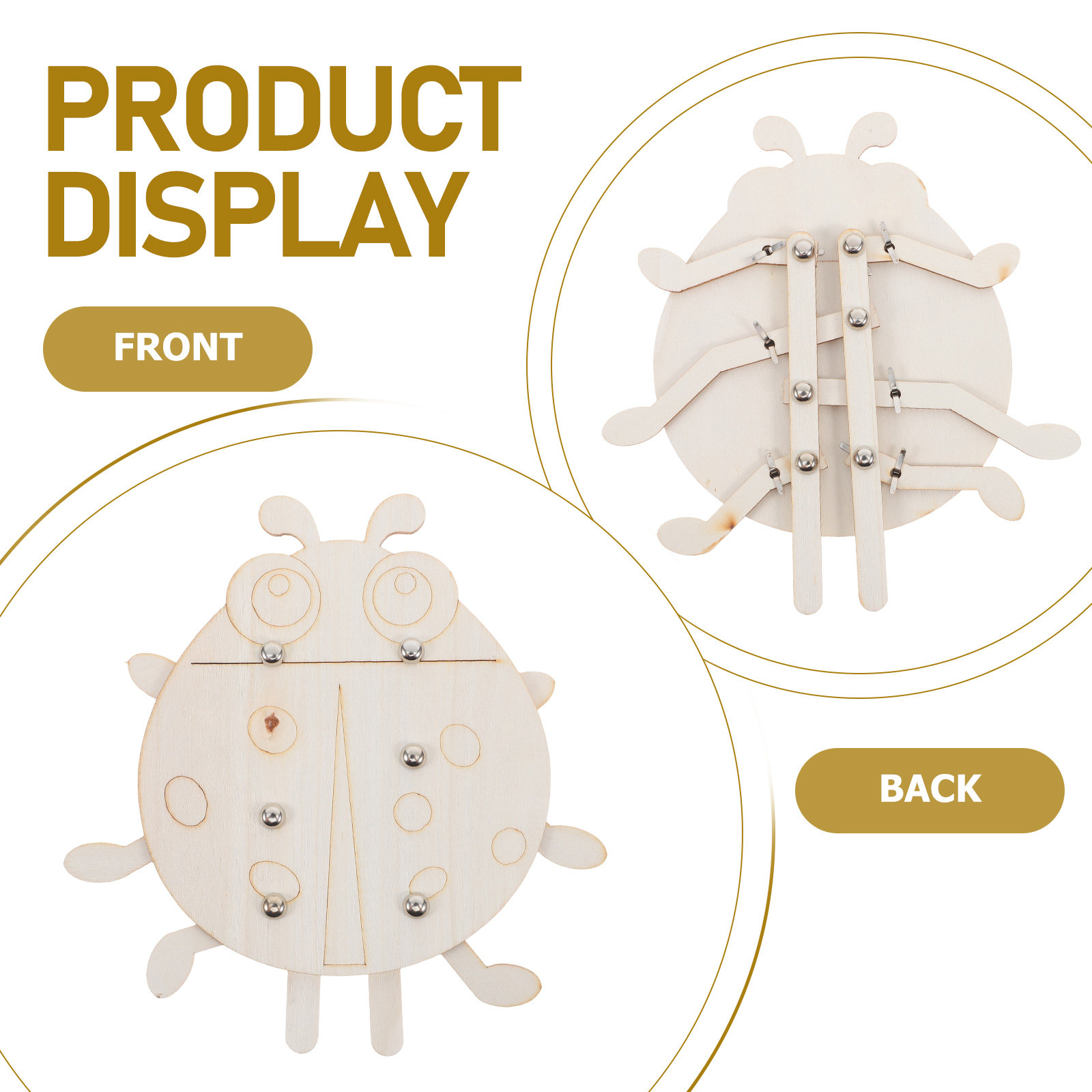 ชุดงานฝีมือ DIY รูปเต่าทองไม้ด - Art Craft Ladybug บทวิจารณ์และราคา