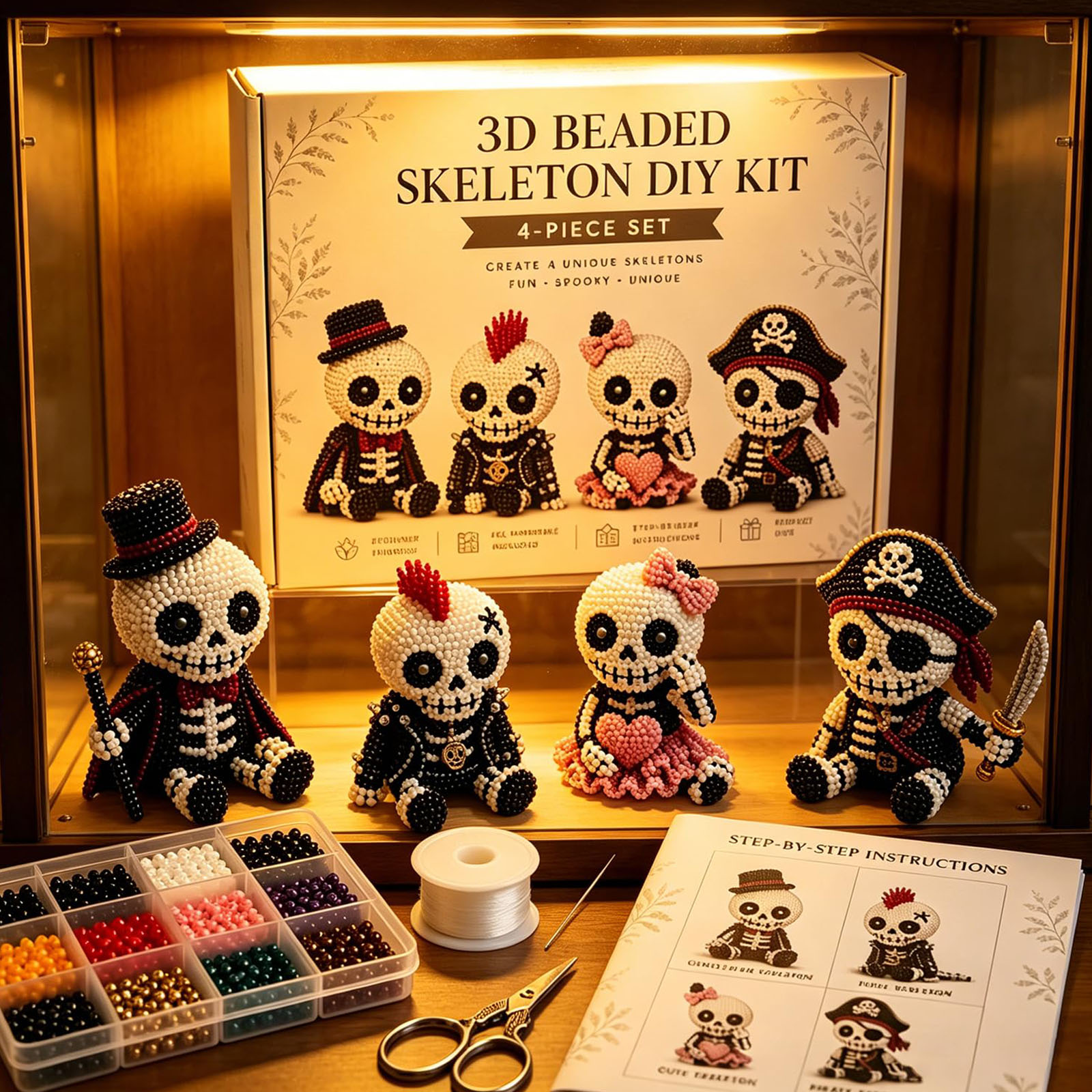 ชุดทำโครงกระดูก 3 มิติ ประดับล - Art Craft Picture บทวิจารณ์และราคา