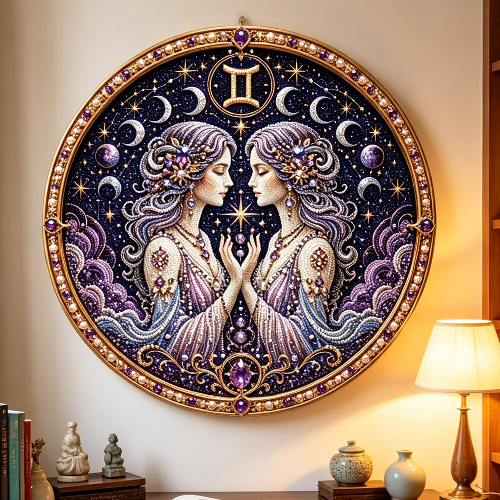 ชุดงานฝีมือประดับผนังลายกลุ่มด - Art Craft Things บทวิจารณ์และราคา