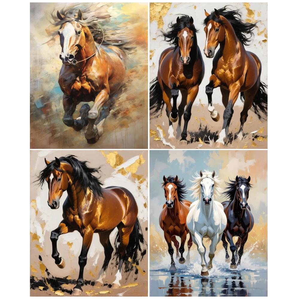 ภาพวาดระบายสีตามตัวเลขลายม้า C - Art And Craft Numbers บทวิจารณ์และราคา