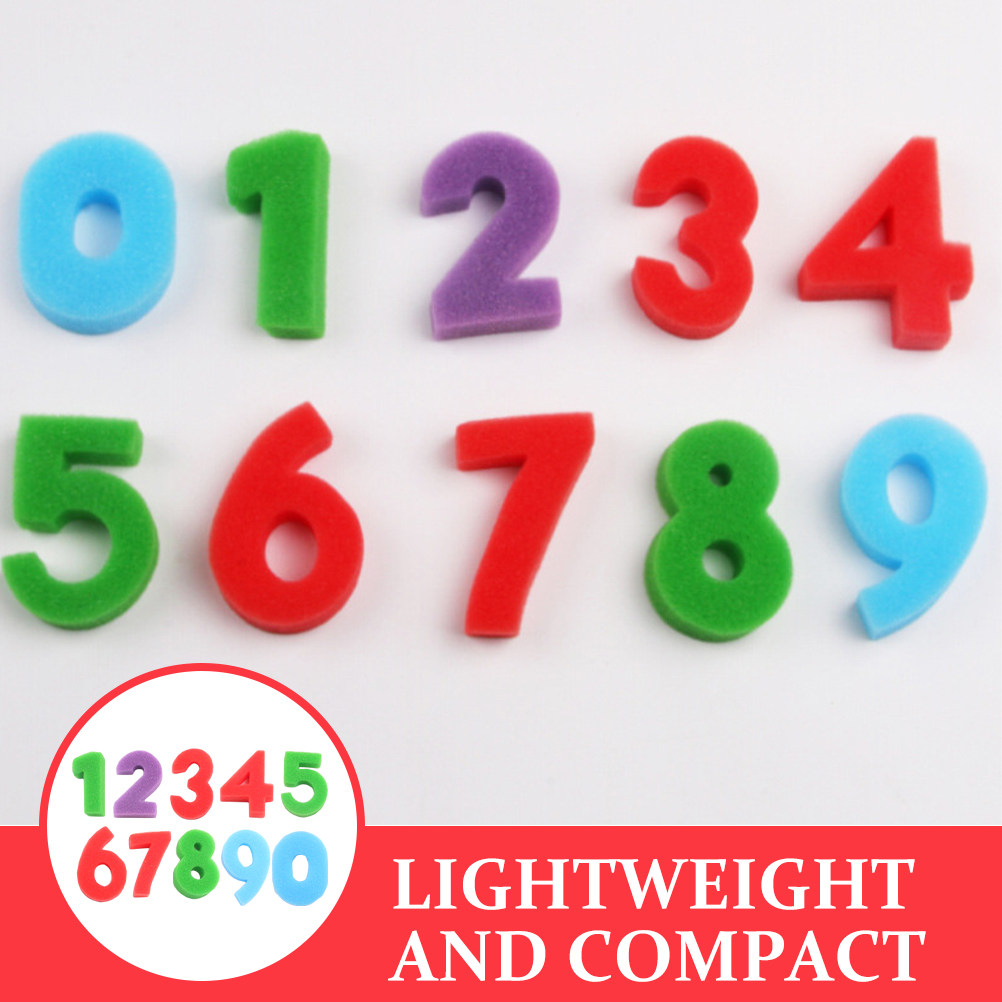 ชุดตราประทับฟองน้ำสำหรับเด็กแบ - Art And Craft Numbers บทวิจารณ์และราคา