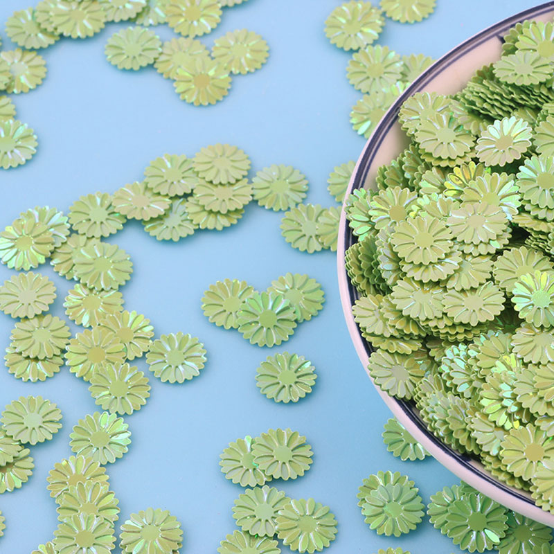 เลื่อมดอกเดซี่ขนาดเล็กแบบด้าน  - Eco Art Craft บทวิจารณ์และราคา