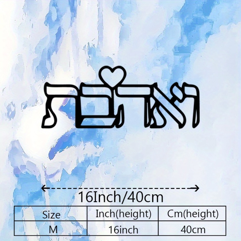 CIFBUY งานศิลปะติดผนังโลหะ ตัว - Art Craft Gifts บทวิจารณ์และราคา