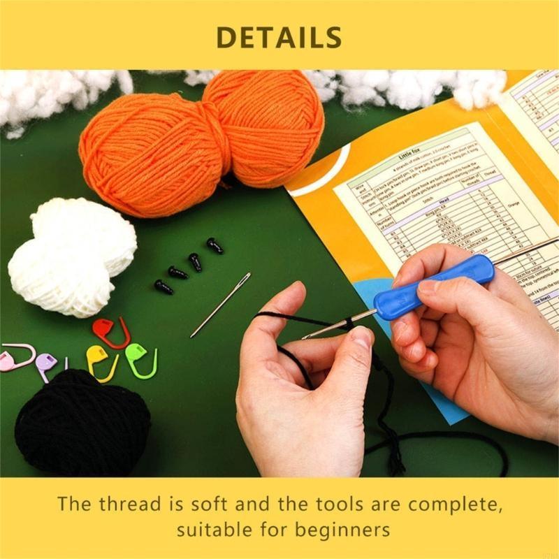 97BA ชุดวัสดุเริ่มต้นที่สมบูรณ - Art Craft Yarn บทวิจารณ์และราคา