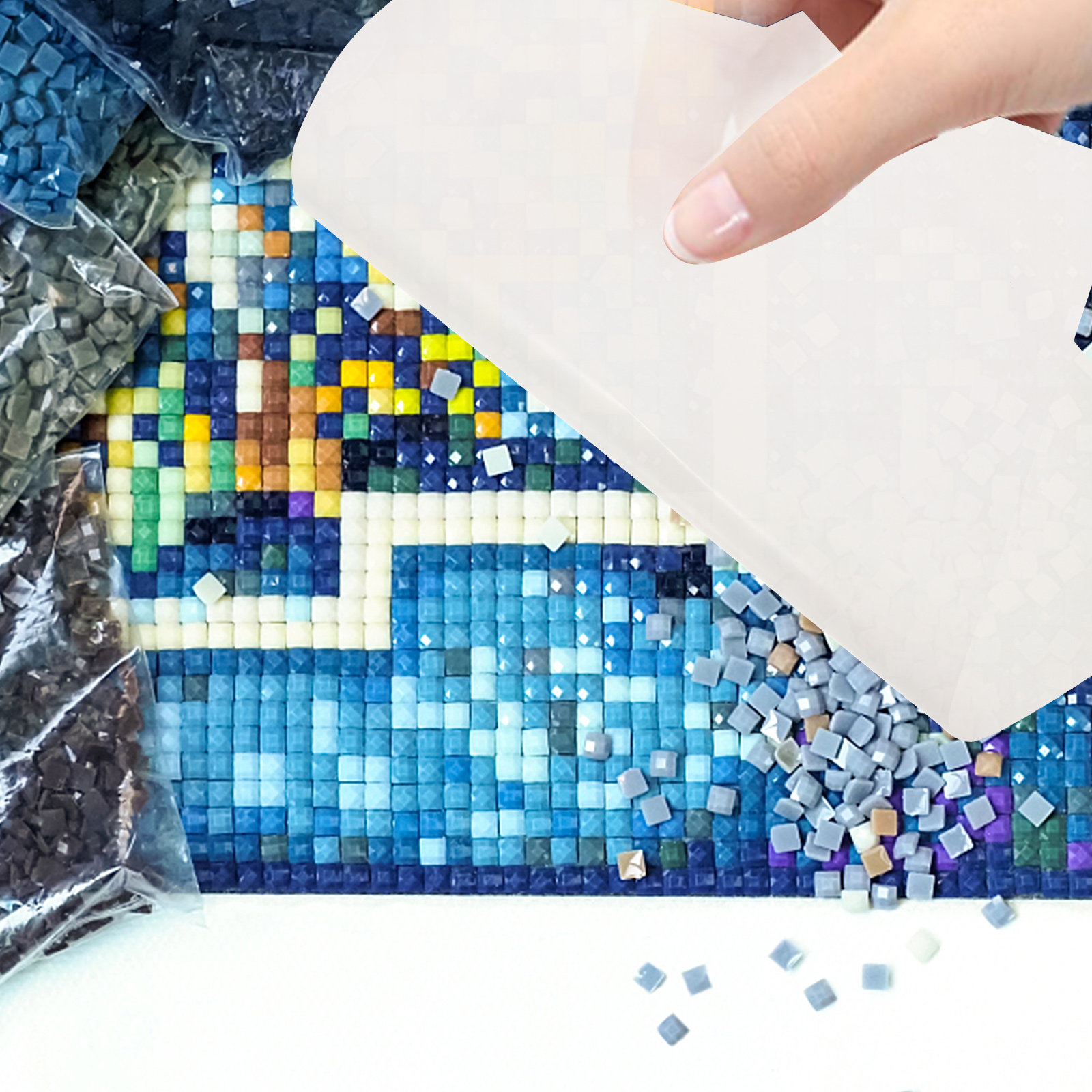 กระดาษรองสำหรับงานศิลปะเพชร 30 - Art Craft Picture บทวิจารณ์และราคา