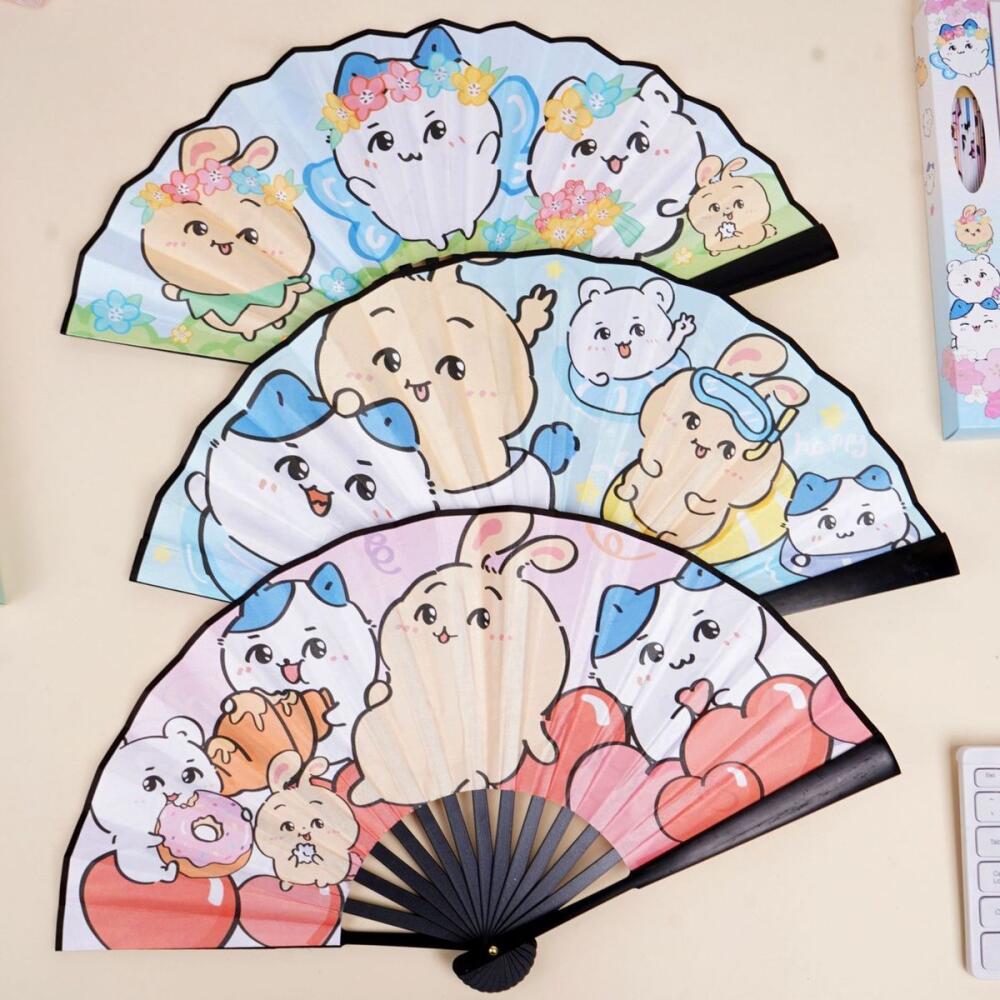 พัดพับลายชิคคาวะ ฤดูร้อน ลายอุ - Art Craft Japan บทวิจารณ์และราคา