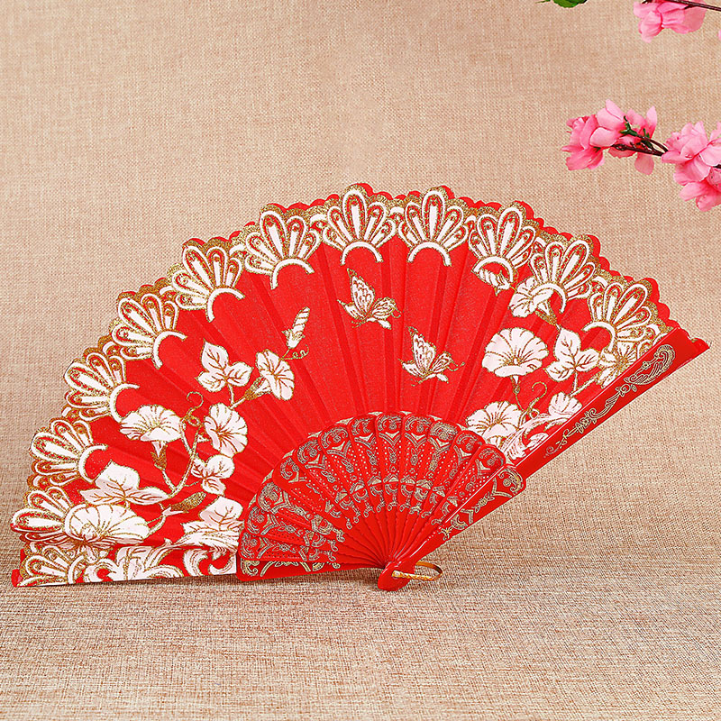 พัดพัดลมแบบพับได้สไตล์จีนย้อนย - Art Craft And Cloth บทวิจารณ์และราคา