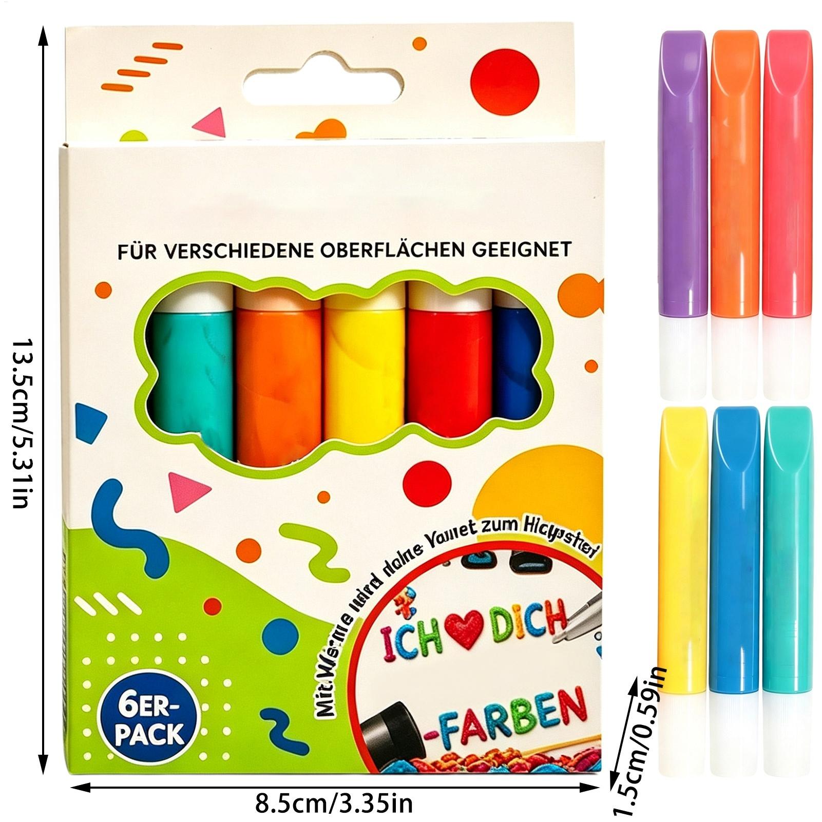 ปากกาบับเบิ้ล 6/12 ชิ้น สำหรับ - Art Craft School บทวิจารณ์และราคา