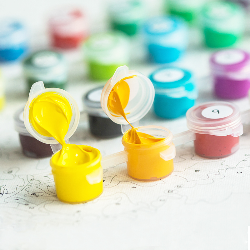 PhotoCustom DIY สีโดยตัวเลขสํา - Art And Craft Numbers บทวิจารณ์และราคา