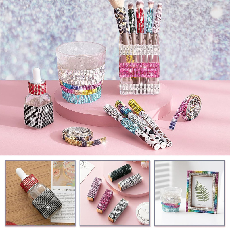 ริบบิ้นประดับเพชร 4 แถว แบบม้ว - Art Craft 2 Year Olds บทวิจารณ์และราคา